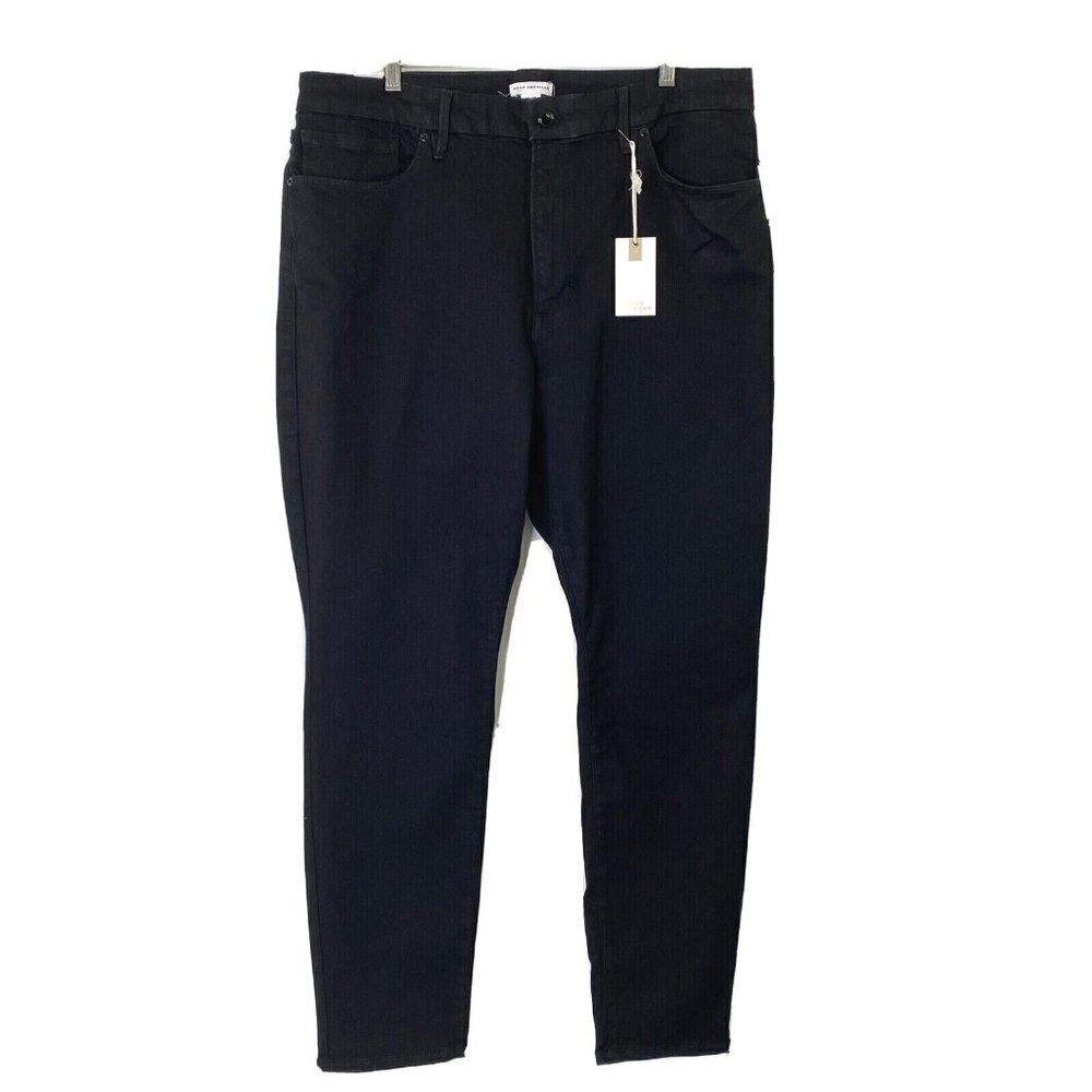 Good American Good Legs Women's size D 20-26 Skinny Jeans Flat Tummy Tech Black